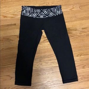 Lululemon Wunder Under Crop Leggings